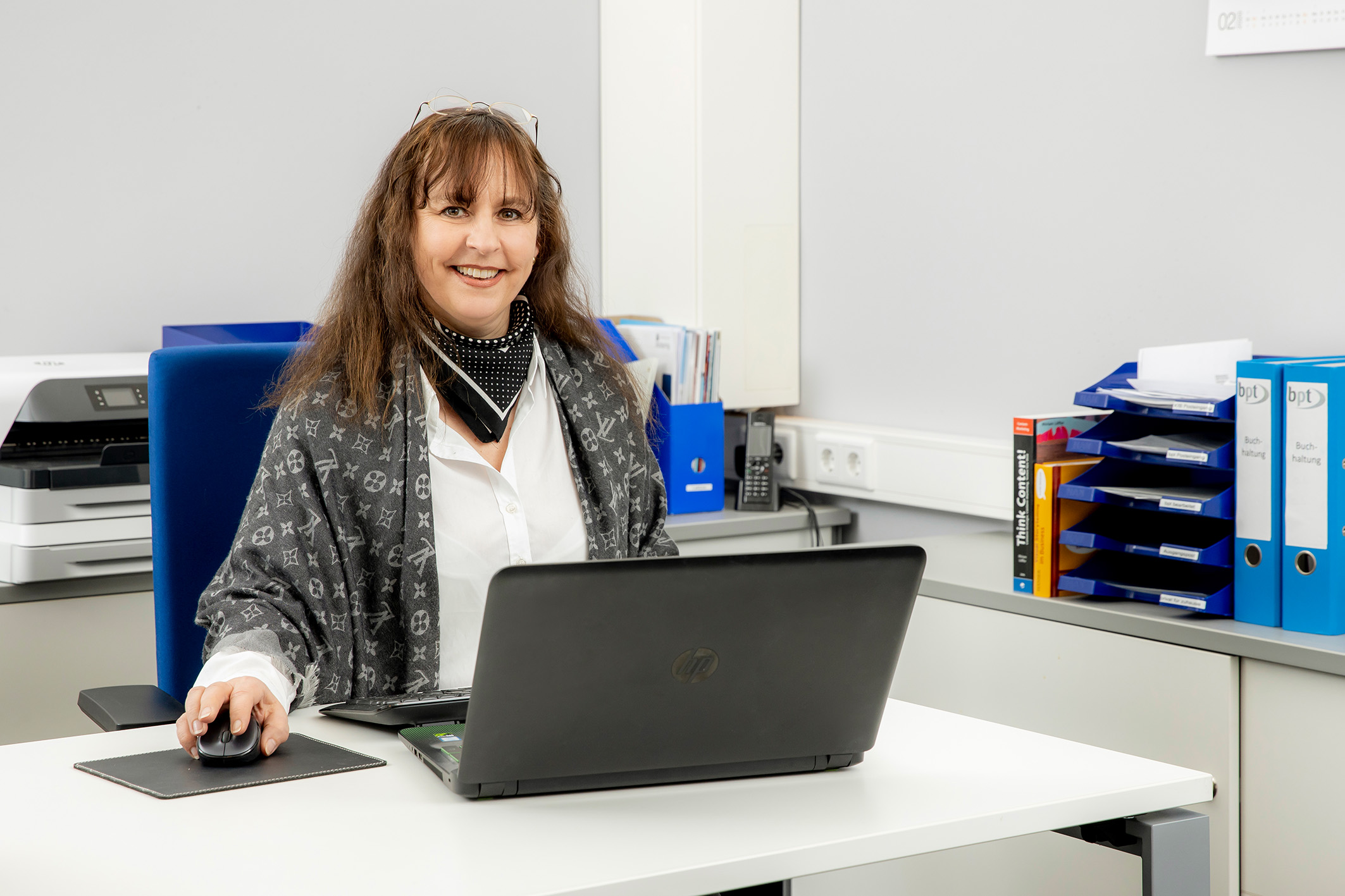 Marion Kohmann, Geschäftsführerin der MR Service GmbH